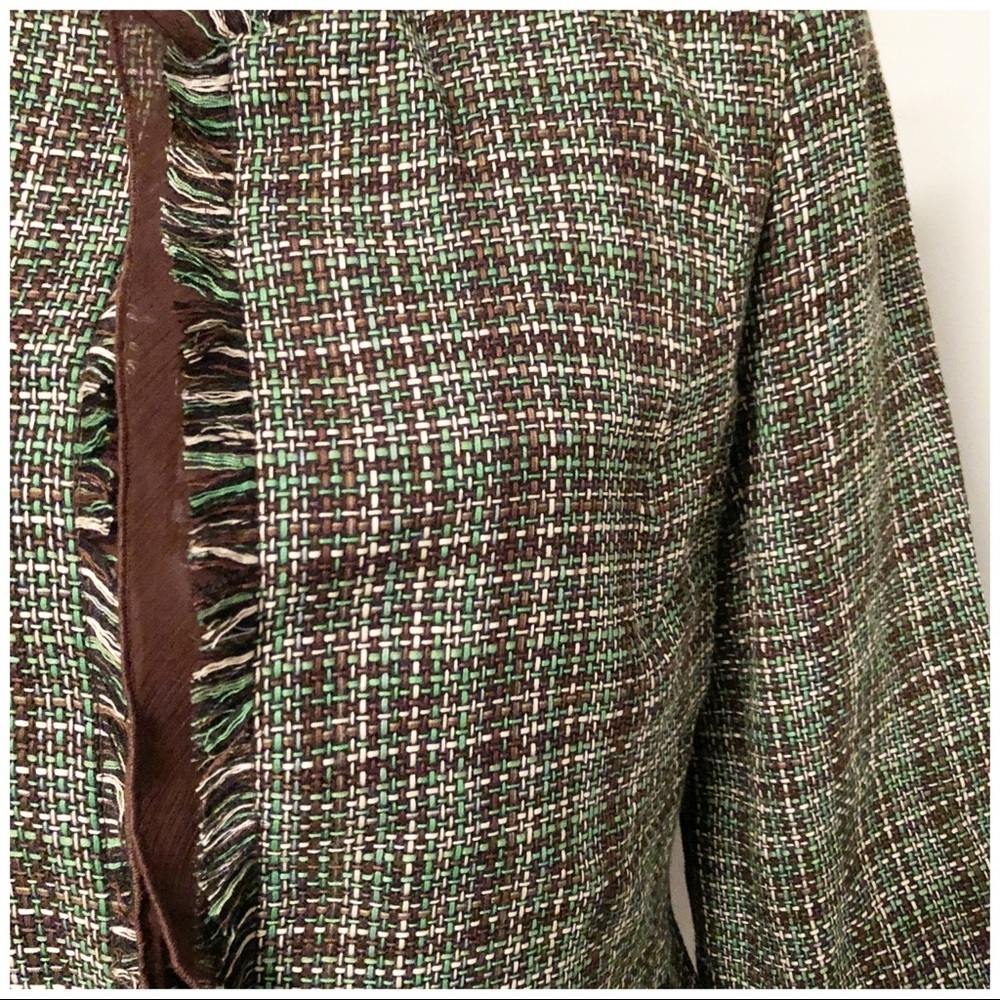 Julie Mitchell Tweed Jacket Sz 14P NWT - Picture 2 of 7